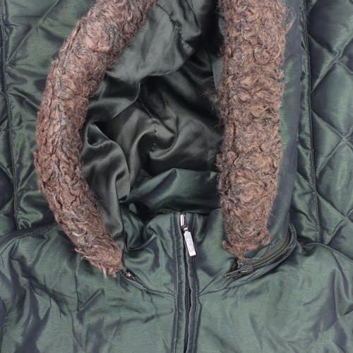 Marks and Spencer Women’s Green Puffer Cape, Size L
