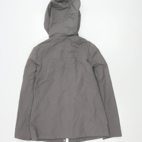 John Lewis Women's Grey Parka Jacket Size 10