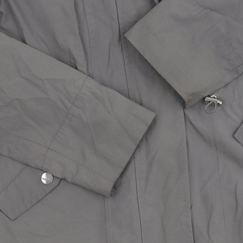 John Lewis Women's Grey Parka Jacket Size 10