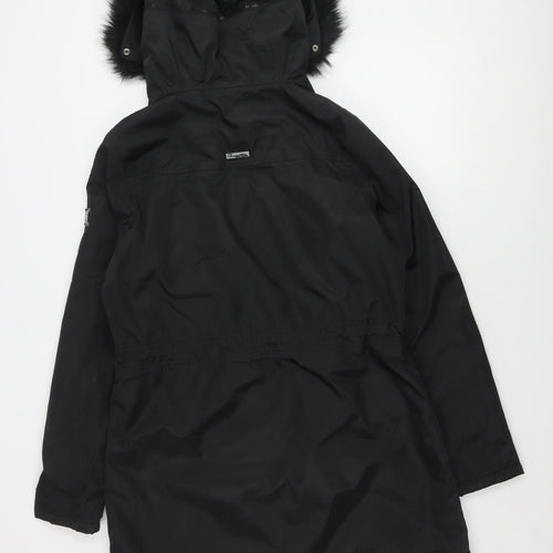 Regatta Women's Black Parka Coat Size 14
