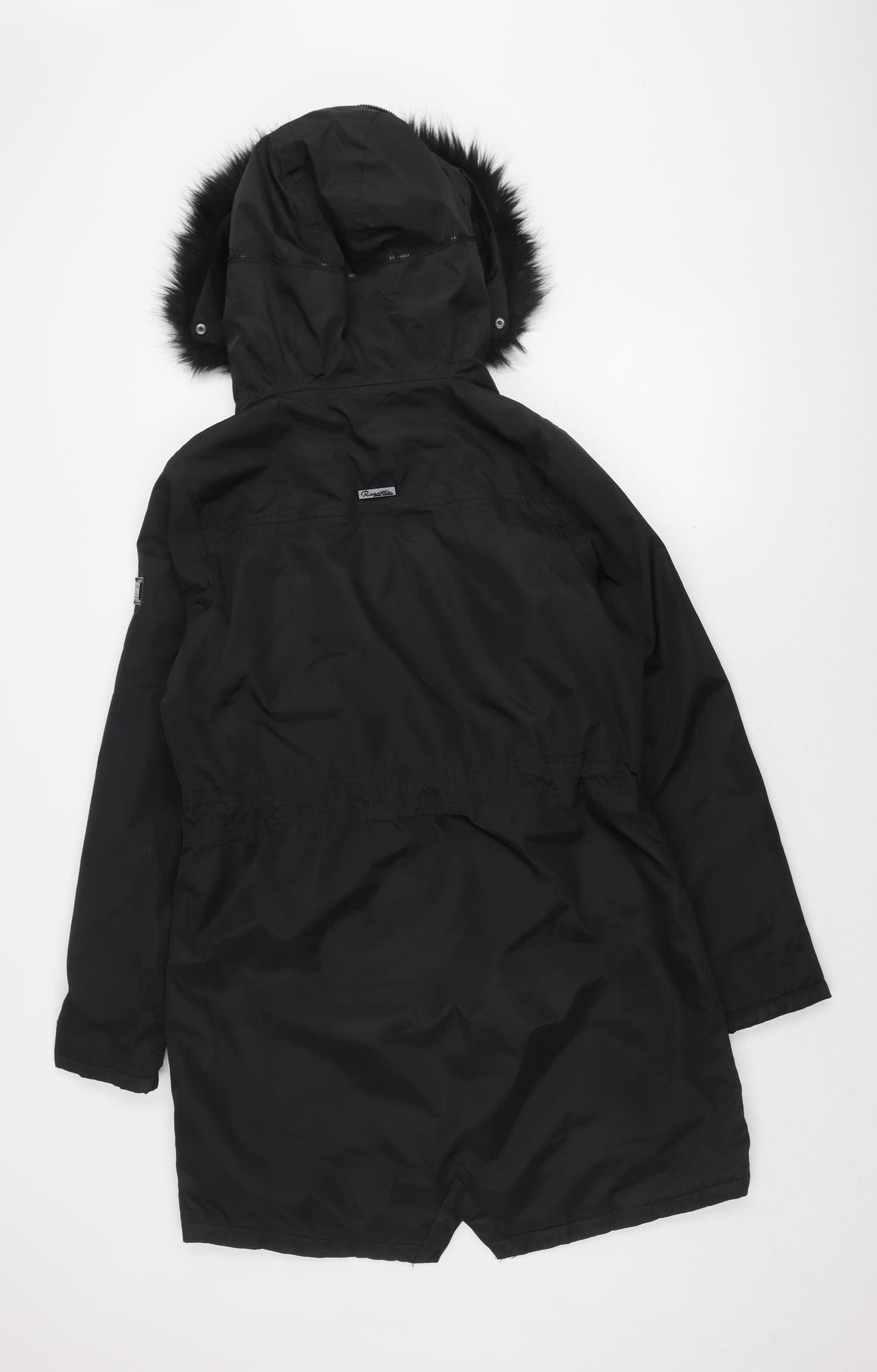 Regatta Women's Black Parka Coat Size 14