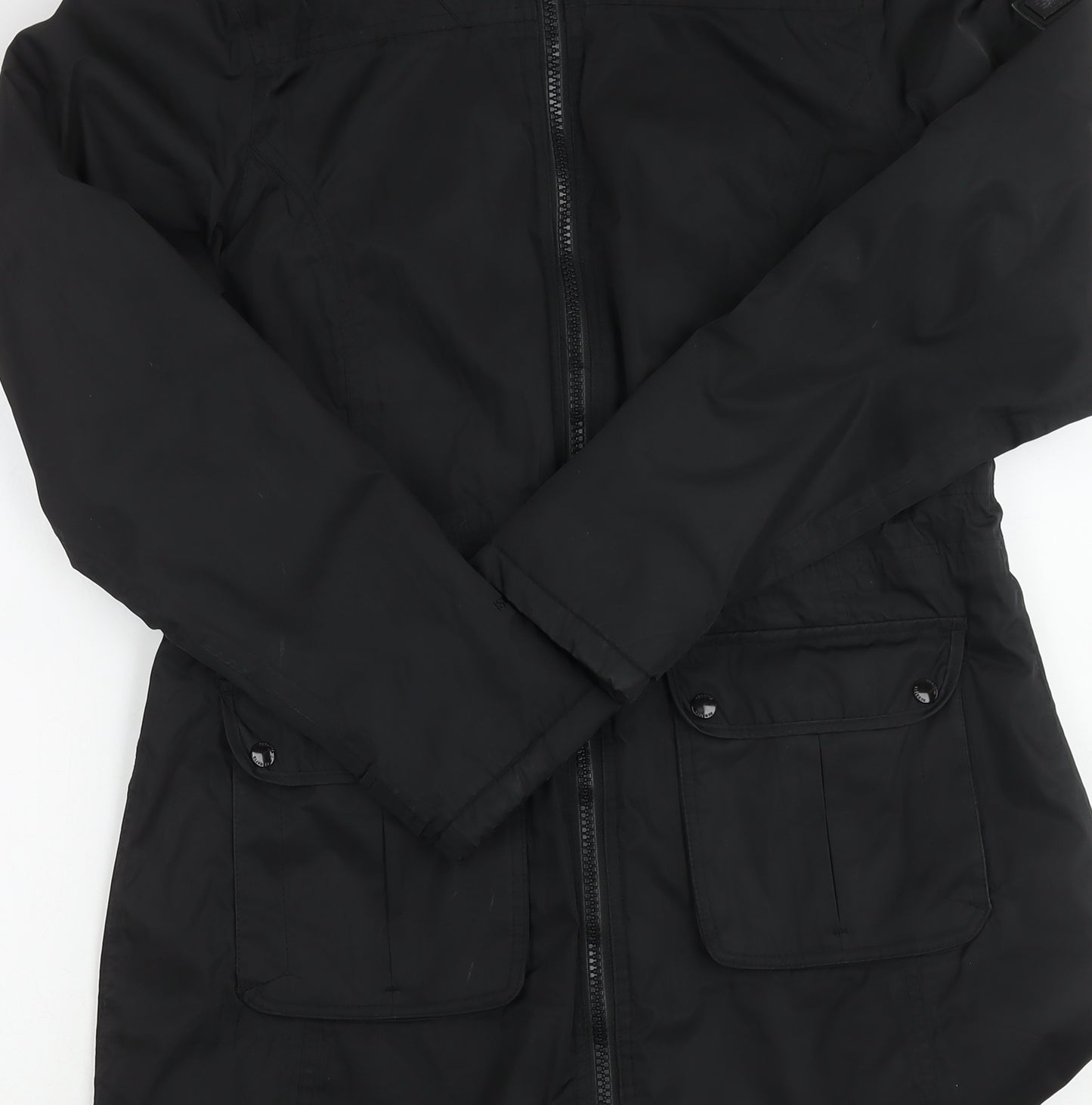 Regatta Women's Black Parka Coat Size 14