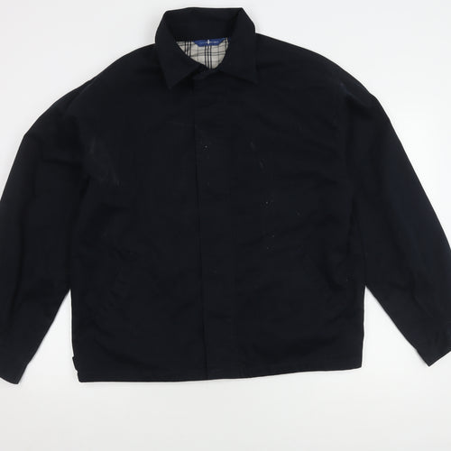 Freeport Men's Black Jacket L Polyester Cotton