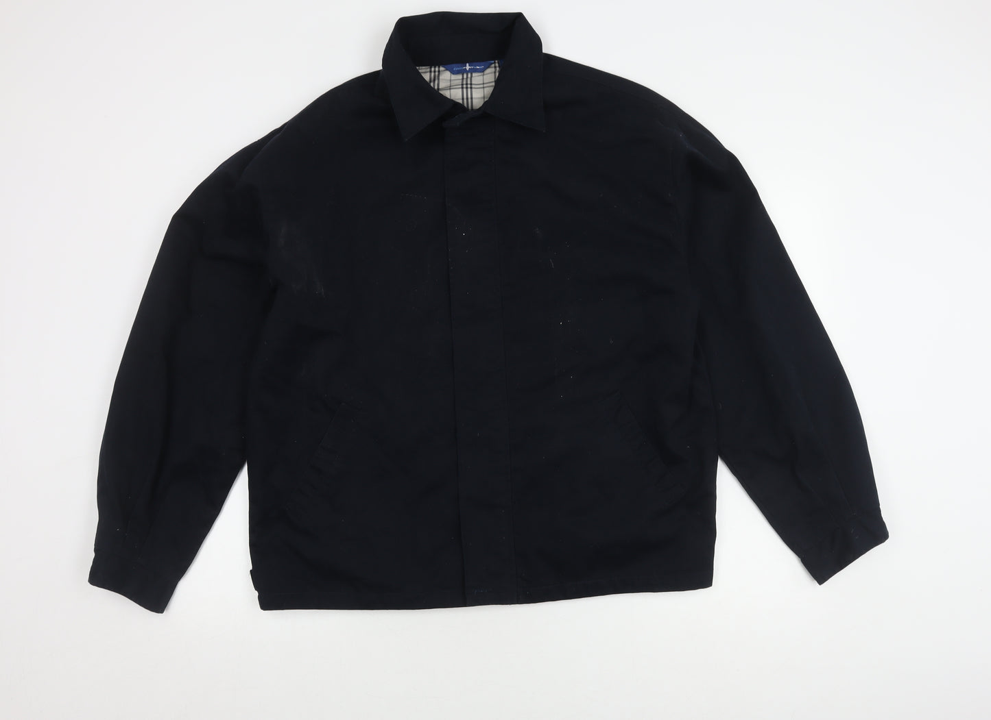Freeport Men's Black Jacket L Polyester Cotton