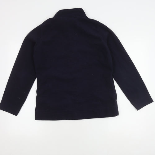 Isle Essentials Women's Blue Fleece Jacket Size M
