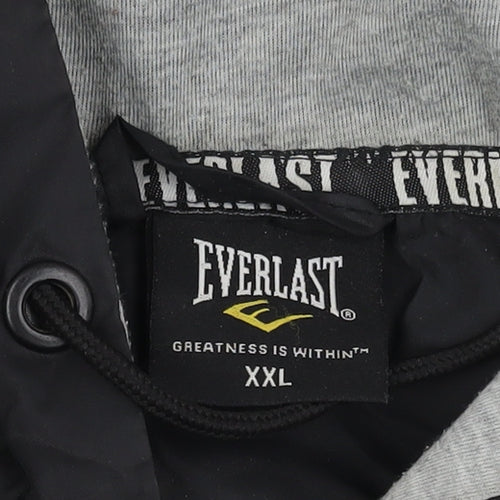 Everlast Men's Black 2XL Windbreaker Jacket