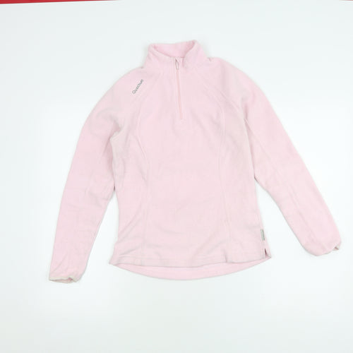 Decathlon Pink XS Women's Zip Sweatshirt