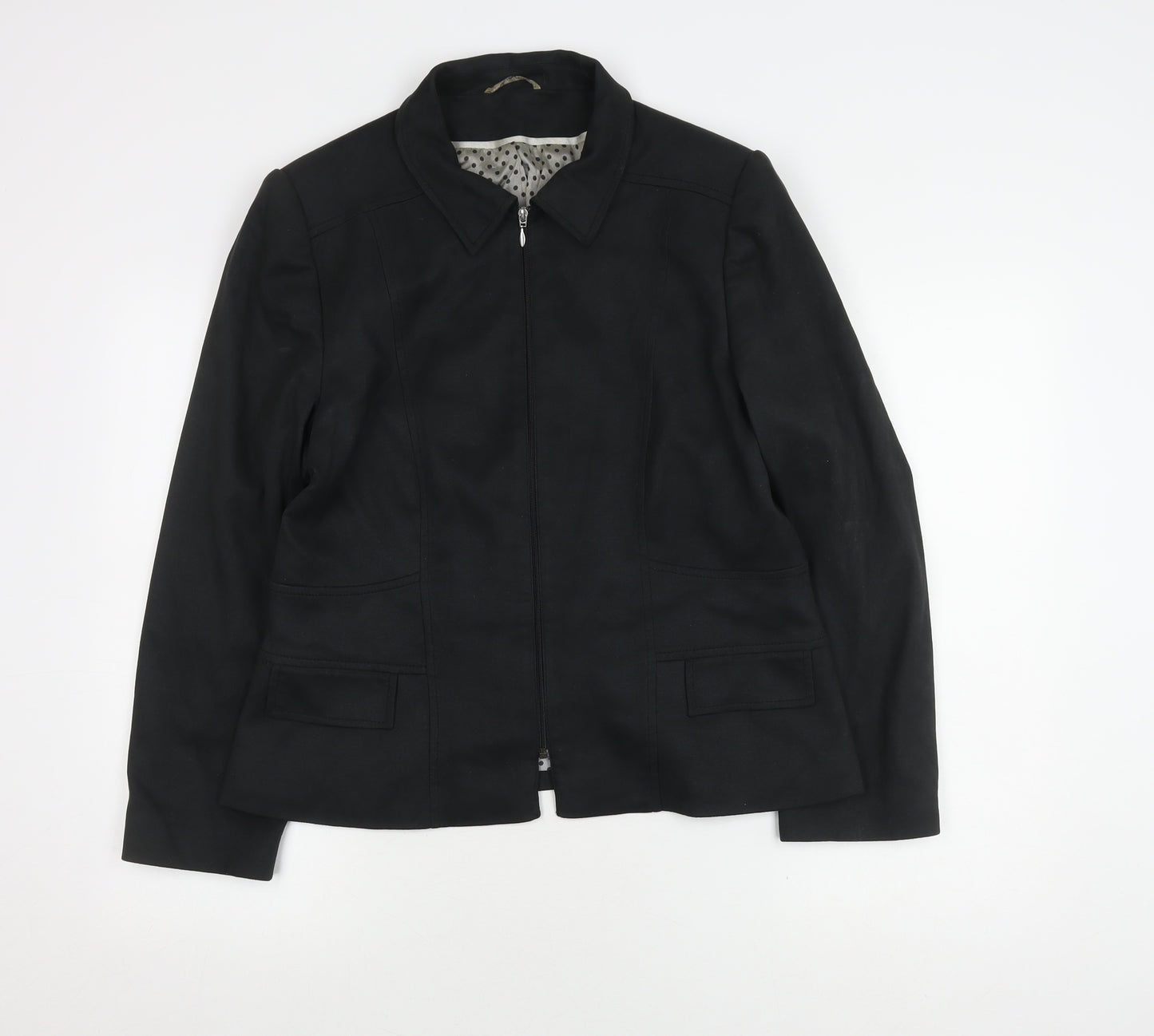 Gianfranco O'Connell Women's Black Jacket Size 16