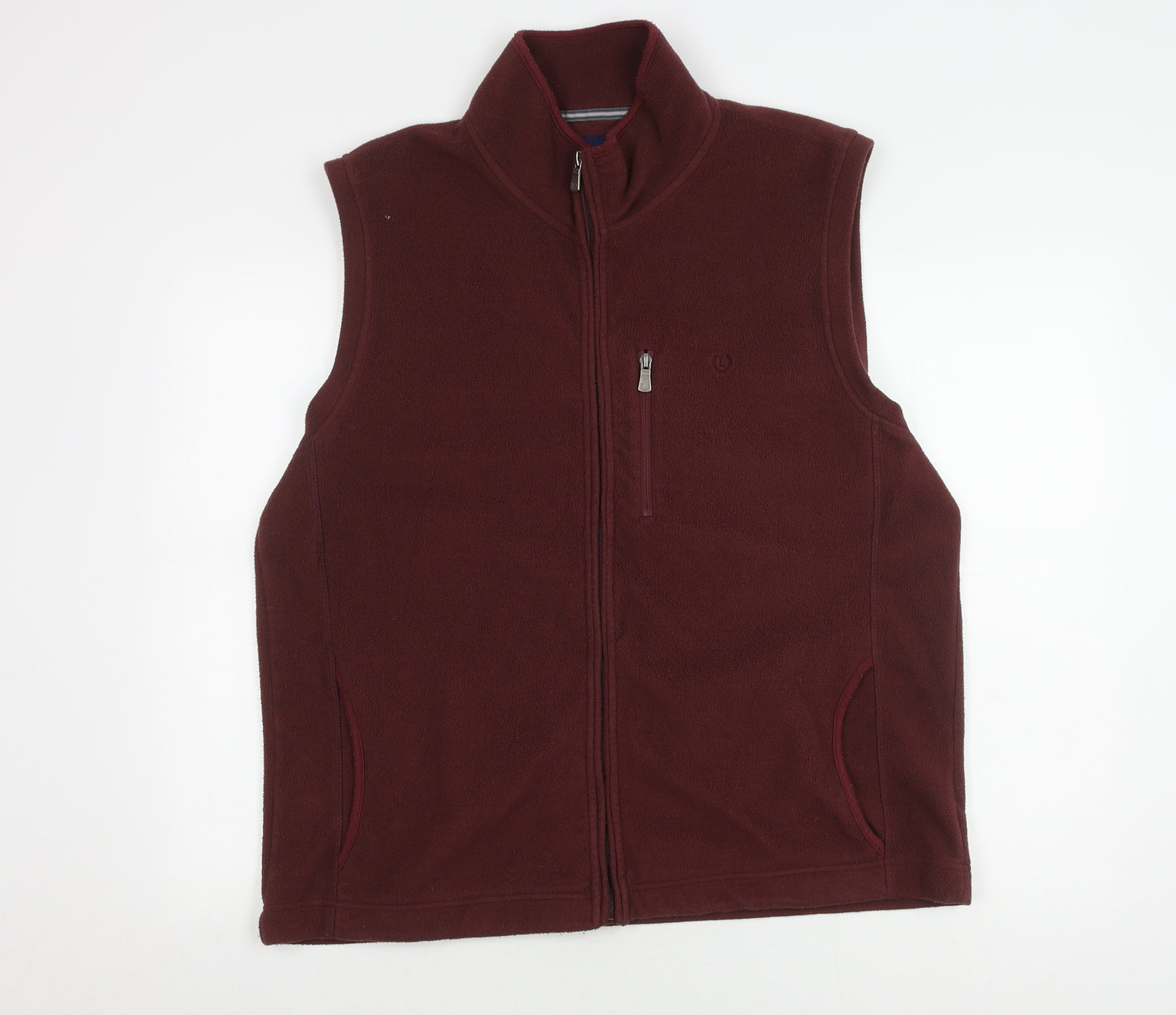 Lincoln Men's XL Purple Fleece Waistcoat