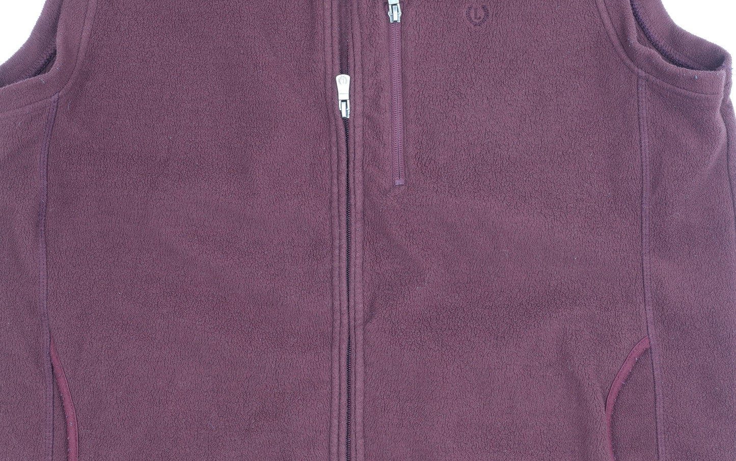 Lincoln Men's XL Purple Fleece Waistcoat