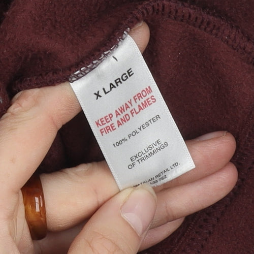 Lincoln Men's XL Purple Fleece Waistcoat