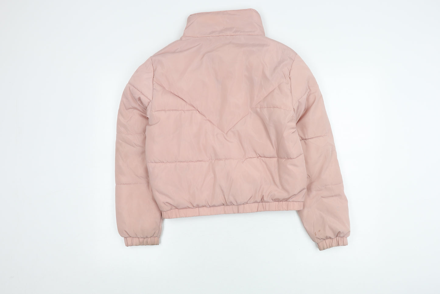 New Look Teens Pink Puffer Jacket S Winter Casual