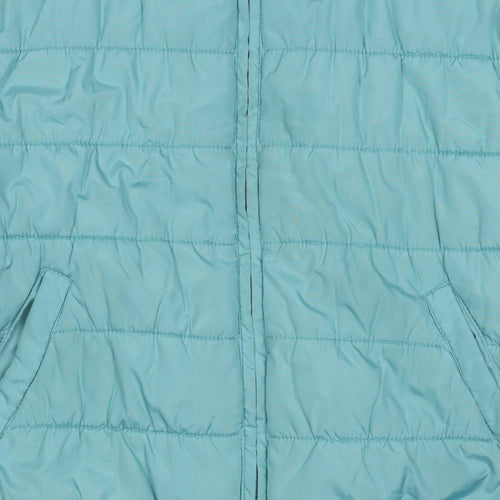 Tulchan Women's Blue Quilted Waistcoat, Size 12
