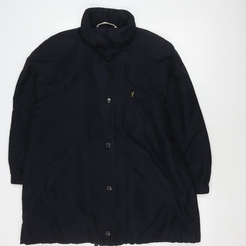 Marks & Spencer Women's Navy Size 14 Parka Coat