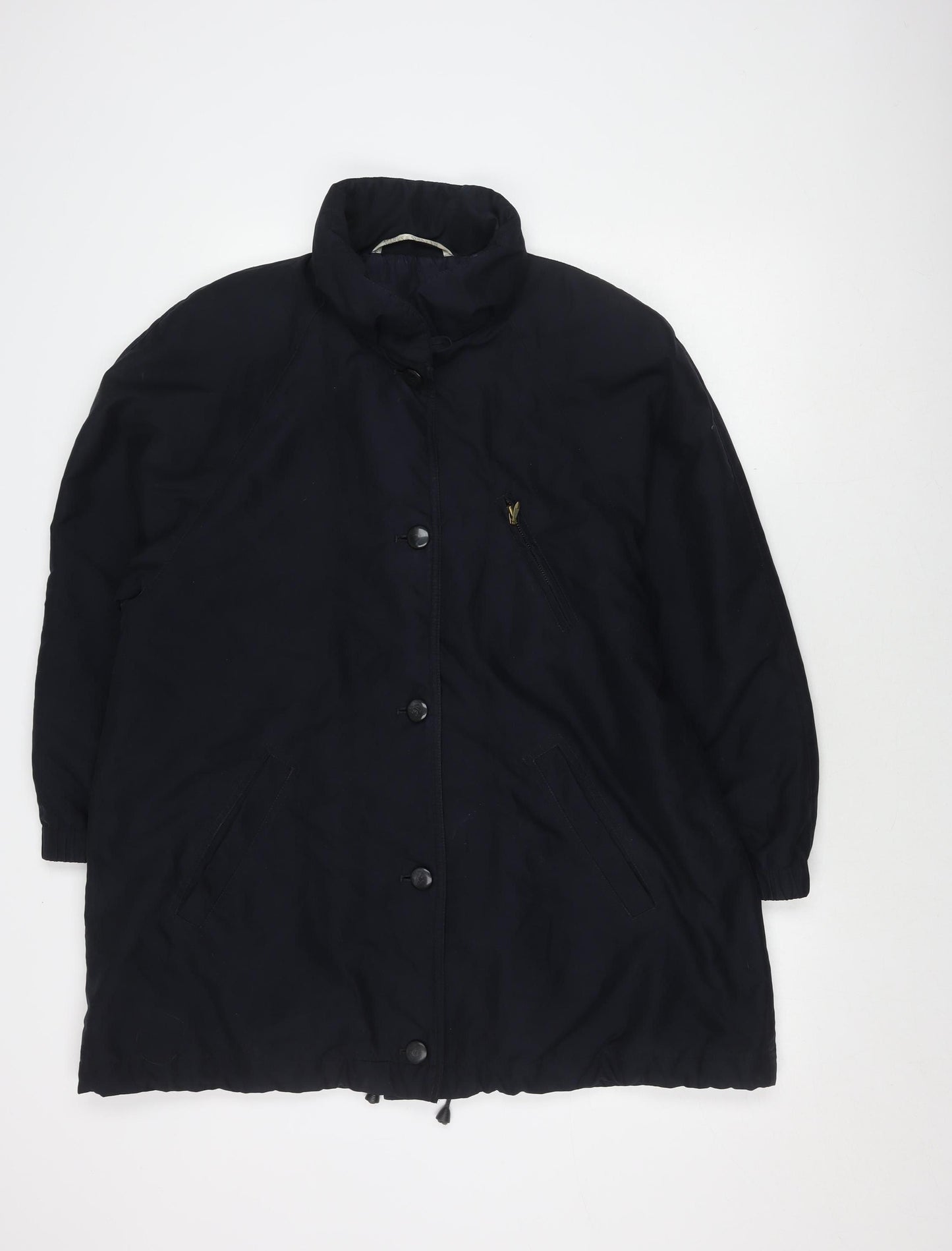 Marks & Spencer Women's Navy Size 14 Parka Coat