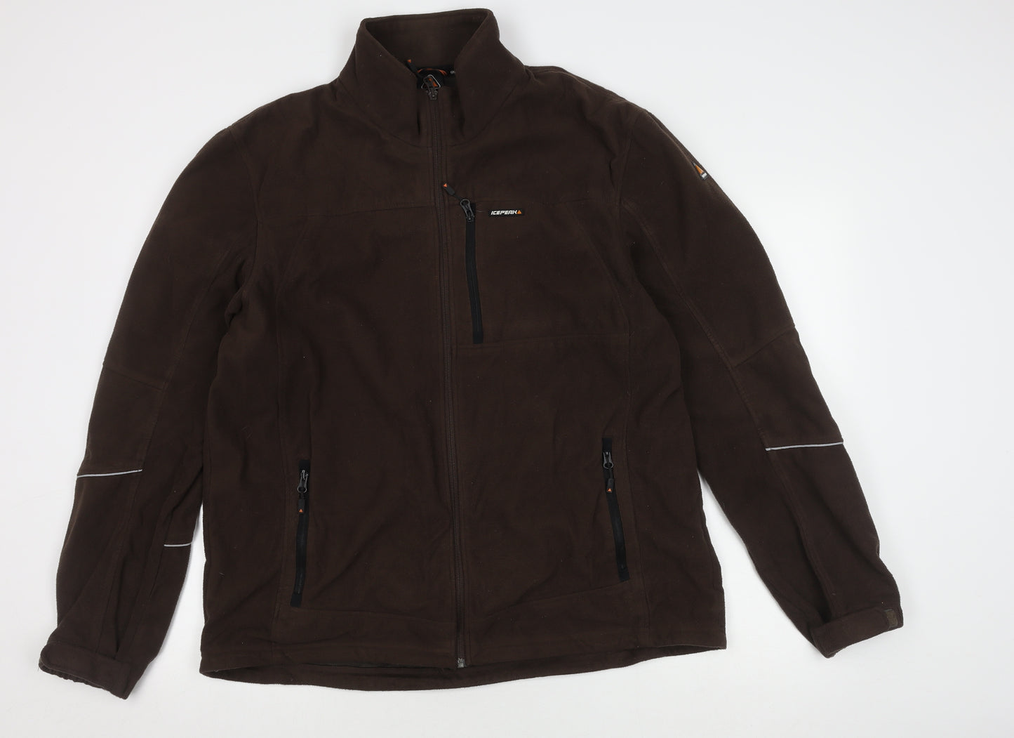 Icepeak Men's Brown 2XL Fleece Jacket for Hiking