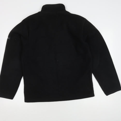 Hi-Tec Men's Black Fleece Pullover, Size S