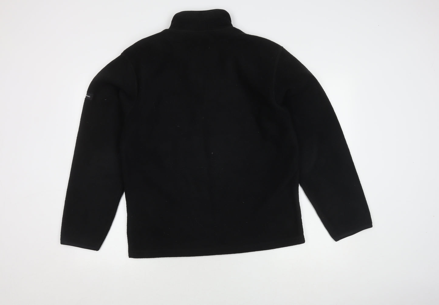 Hi-Tec Men's Black Fleece Pullover, Size S