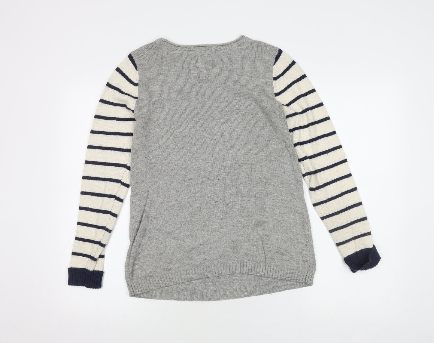 Mantaray Women's Grey Penguin Jumper Size 10