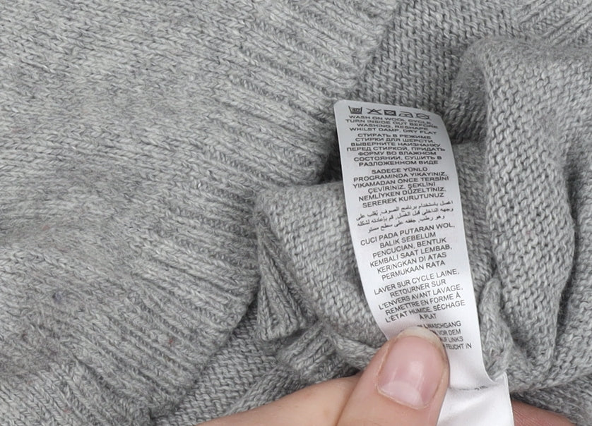 Mantaray Women's Grey Penguin Jumper Size 10