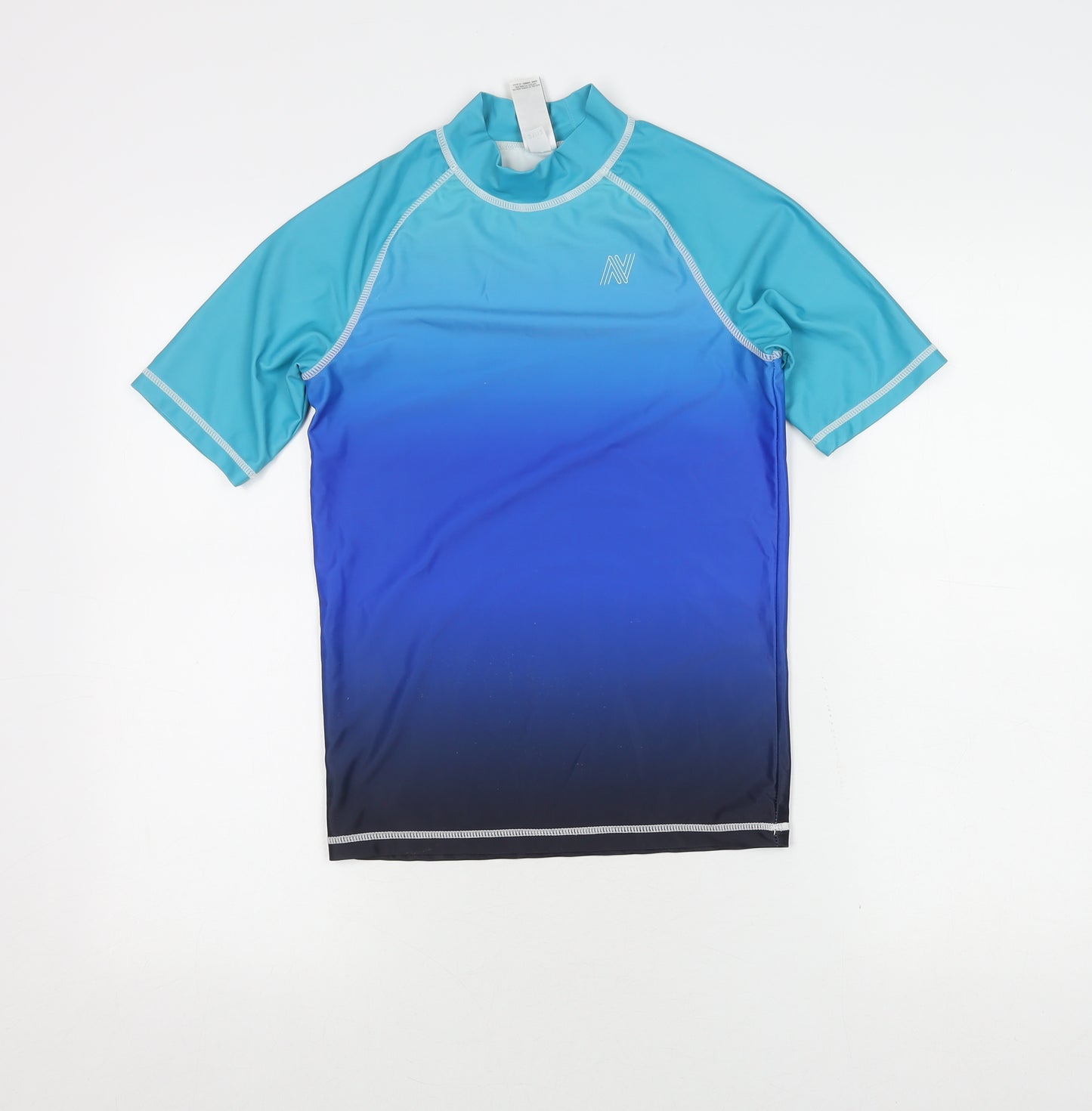 Next Boys Blue Ombré Rash Guard - Size 12 Years