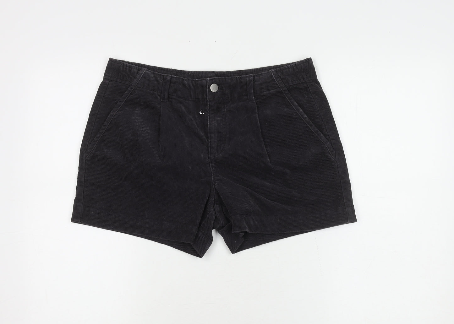 Gap Women’s Black Corduroy Shorts Size 12