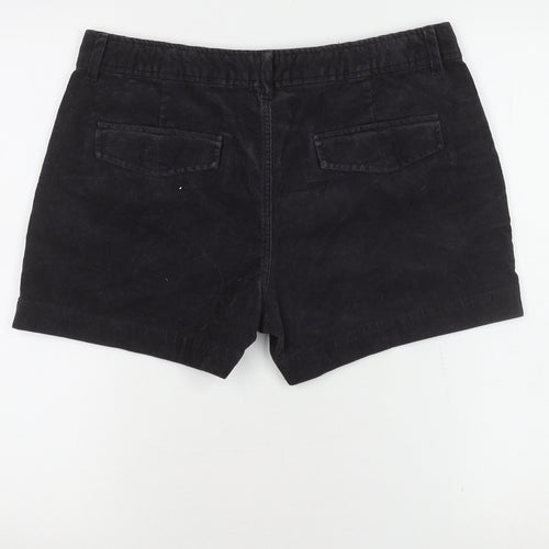 Gap Women’s Black Corduroy Shorts Size 12