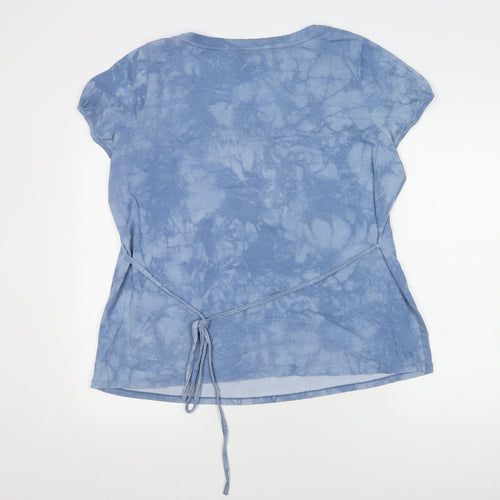 Rocha John Rocha Women’s Blue Embroidered T-Shirt Size 20