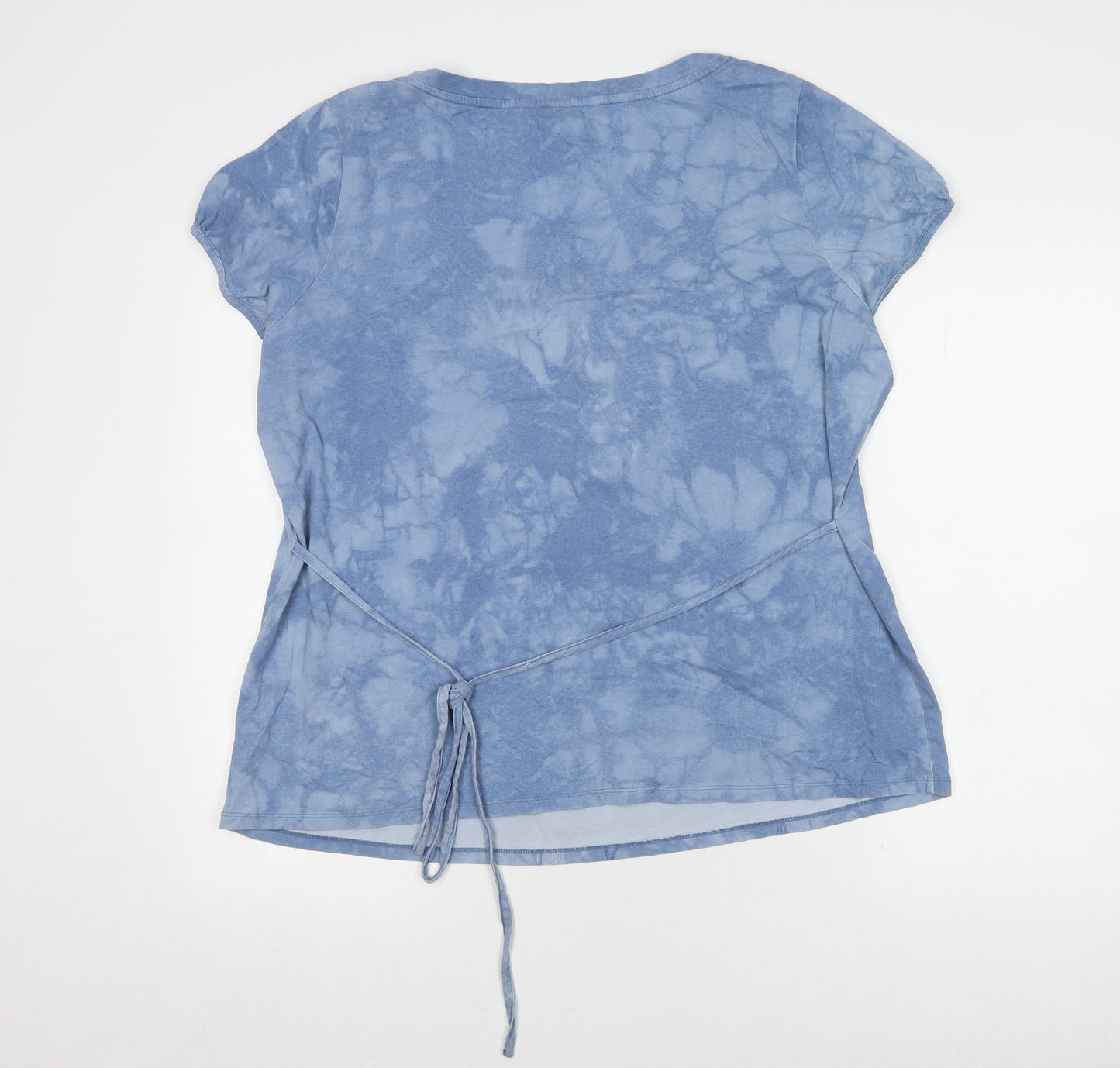 Rocha John Rocha Women’s Blue Embroidered T-Shirt Size 20