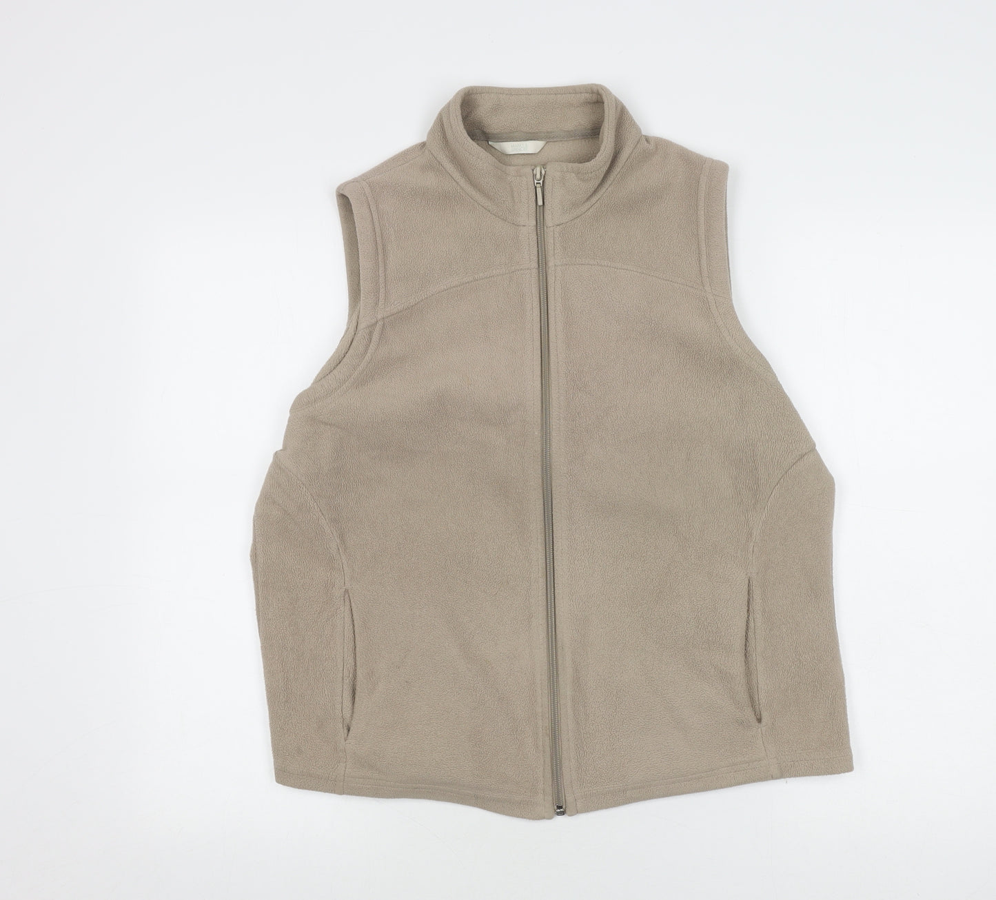 Marks and Spencer Women's Beige Waistcoat Size 18