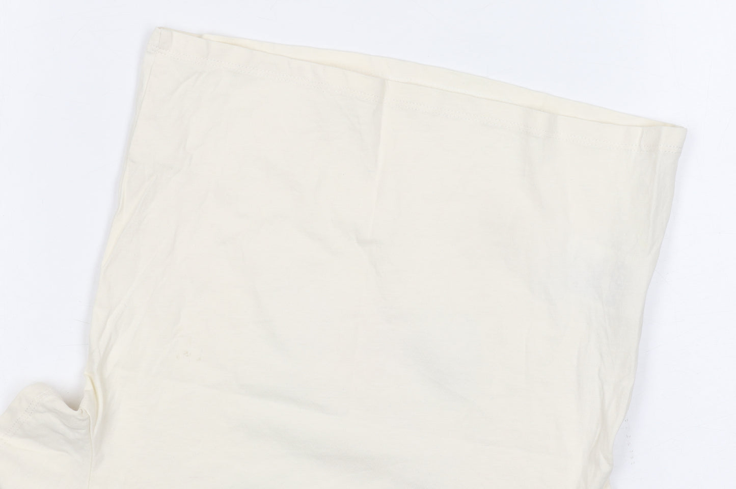 H&M Girls Ivory Graphic T-Shirt, Size 4-6 Years, Cotton