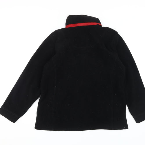 XtrmLand Women's Black Fleece Jacket, Size L