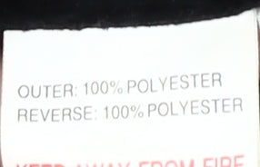 Miss Fiori Women's Black Hooded Jacket Size 16