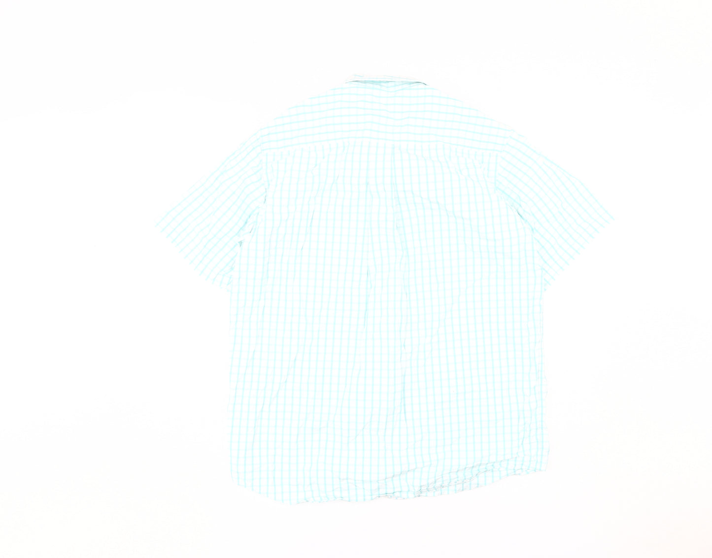 Cotton Traders Men's Blue Check Shirt M