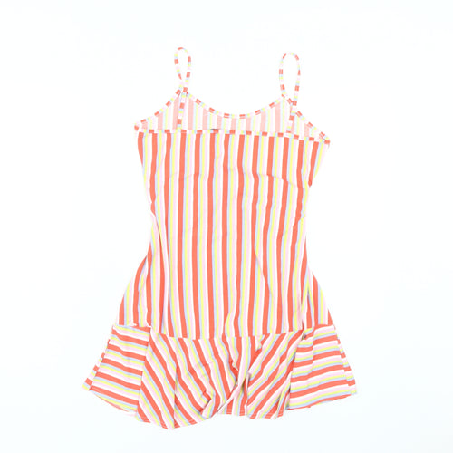 Boohoo Women's Multicoloured Striped Slip Dress