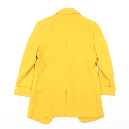 Next Women's Yellow Blazer Size 8 Regular Fit