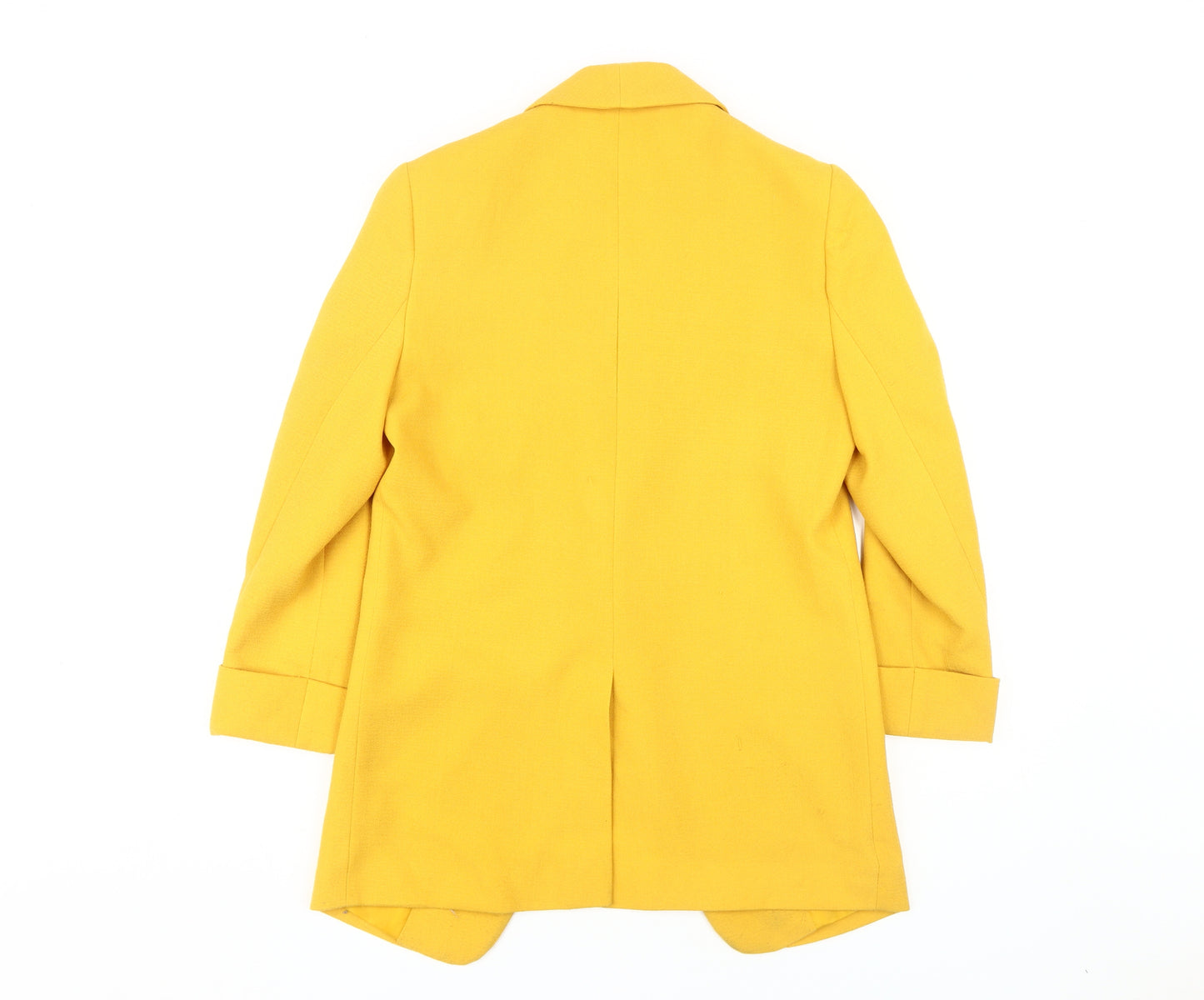 Next Women's Yellow Blazer Size 8 Regular Fit