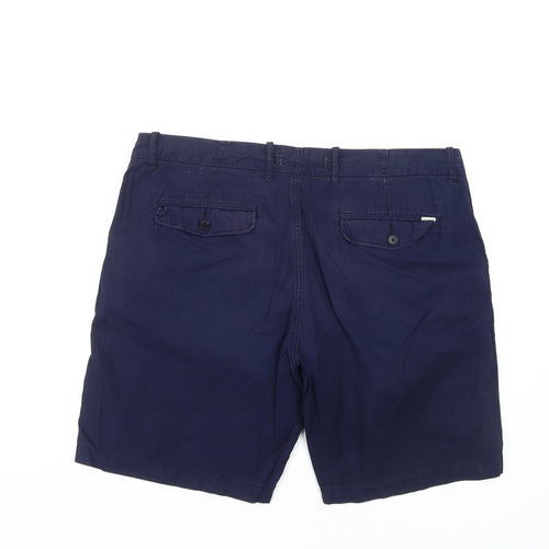 Lacoste Men's Blue Classic Chino Shorts Size 36