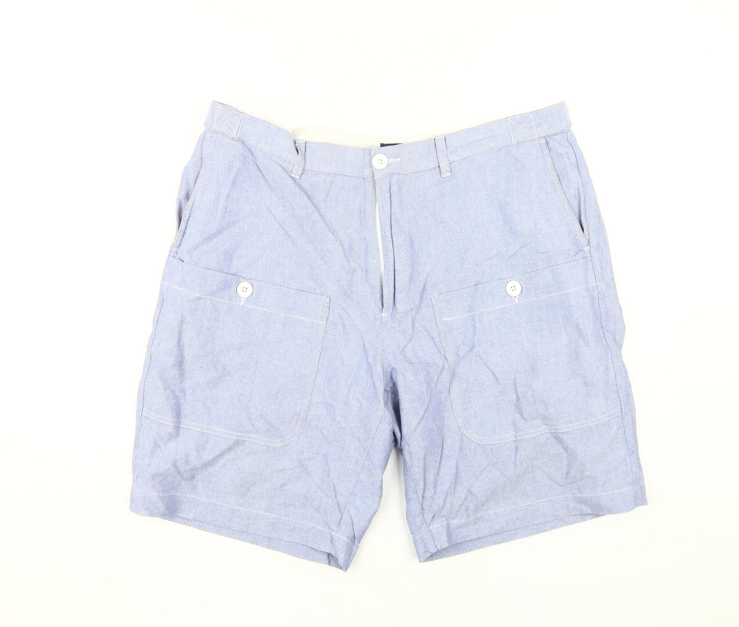 Penfield Men's Blue L Chino Shorts with Pockets