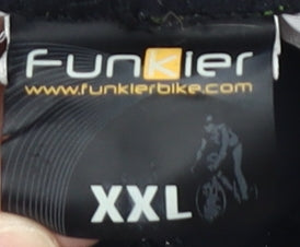 Funkier Men's Black Compression Cycling Shorts 2XL