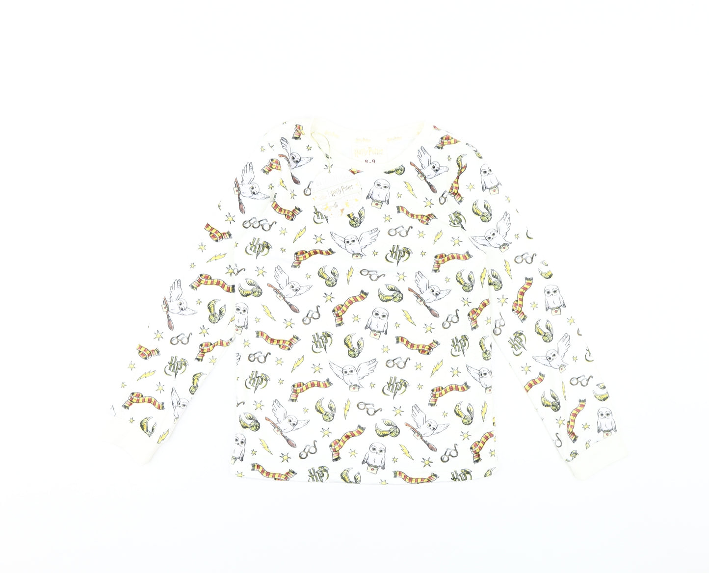 Harry Potter Boys White Magic Pyjama Top 8-9 Years