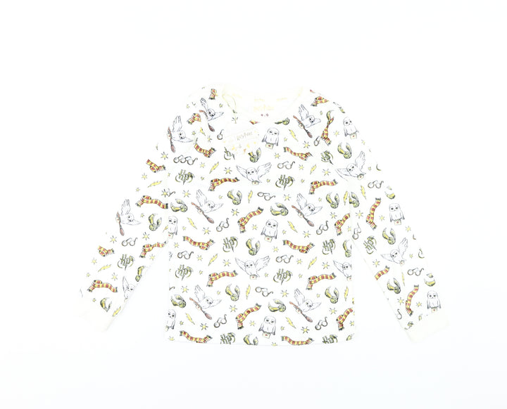 Harry Potter Boys White Magic Pyjama Top 8-9 Years