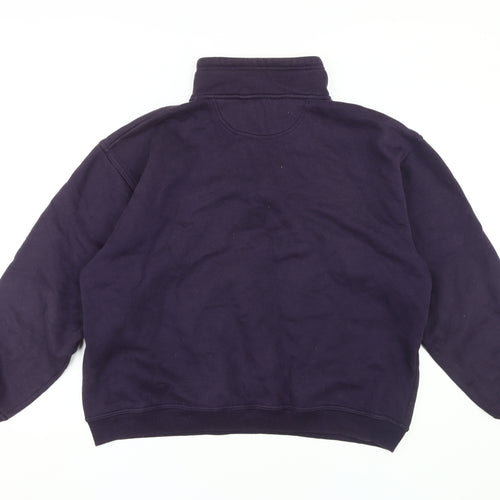 Berkertrex Men's Navy Large 1/4 Zip Sweatshirt