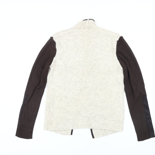 Miss Captain Women's Brown Cardigan - Size 6