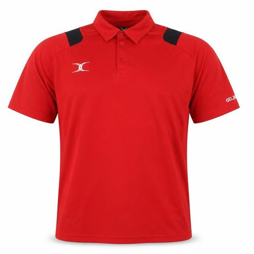 Gilbert Men's Red XL Polo - Sports Activewear