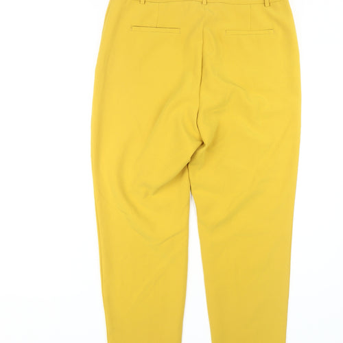 Massimo Fabbro Women's Yellow Trousers XL
