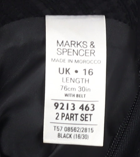 Marks and Spencer Women’s Black A-Line Skirt Set 16
