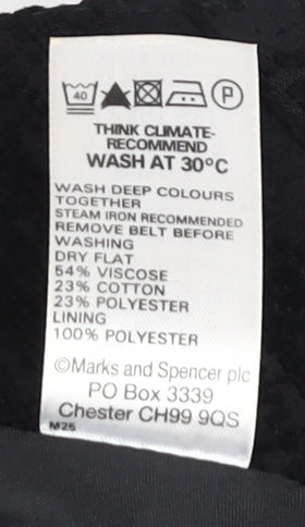 Marks and Spencer Women’s Black A-Line Skirt Set 16