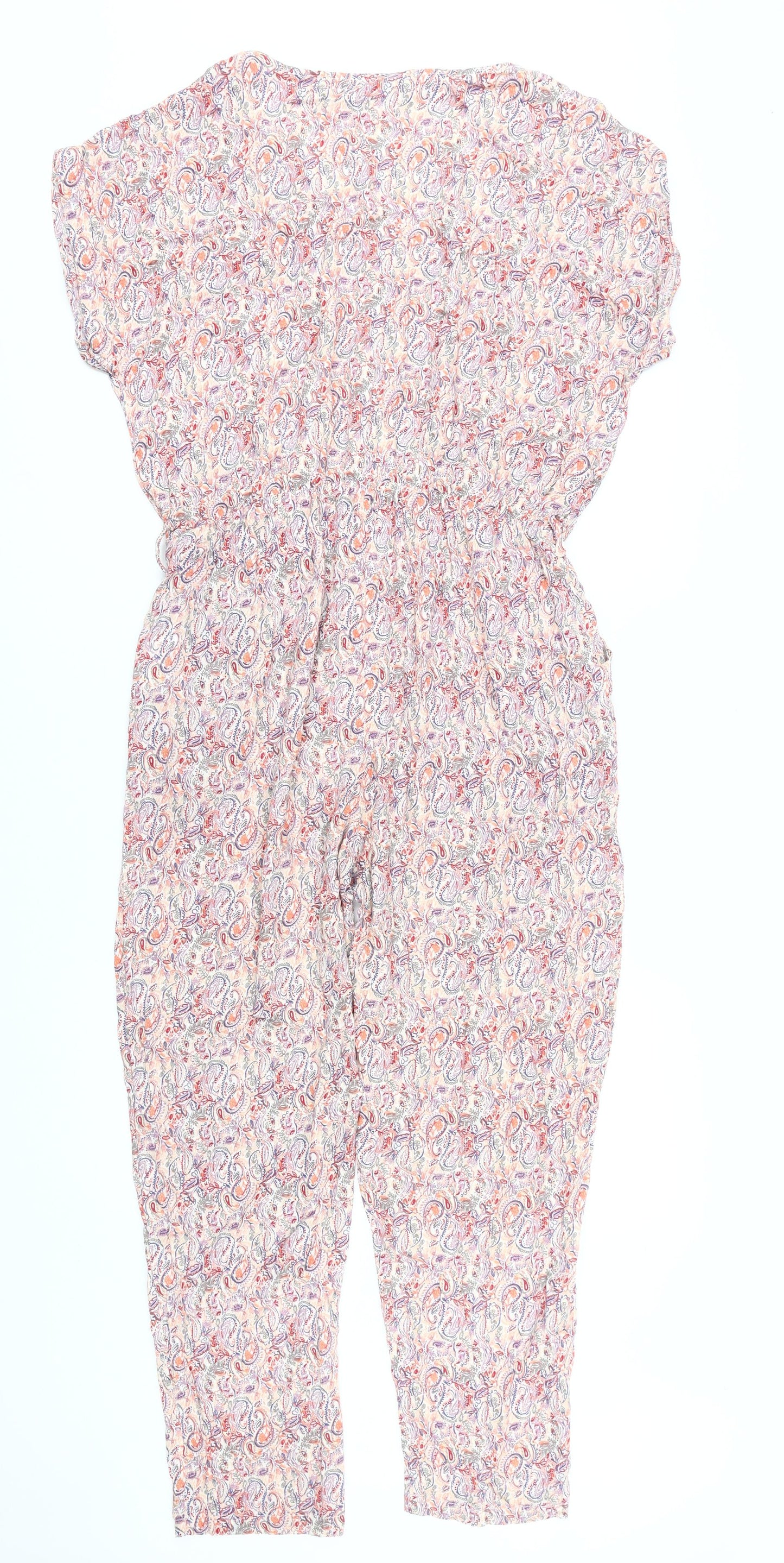 Tissaia Women's Paisley Jumpsuit Size 12
