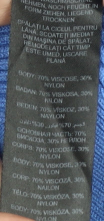 Red Herring Women's Blue Cardigan, Size 12, V-neck